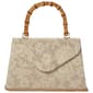 D''Margeaux(R) Floral Shimmer Top Handle Evening Bag - image 1