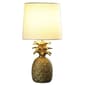 HomeRoots 17in. Gold Pineapple Table Lamp - image 3