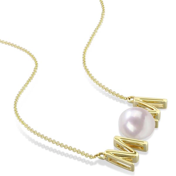 Sophia B 10kt. Gold Freshwater Cultured Pearl Mom Pendant