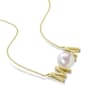 Sophia B 10kt. Gold Freshwater Cultured Pearl Mom Pendant - image 3