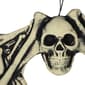 Northlight Seasonal Skull Head and Bones Unlit Wreath - image 4