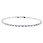 Athra Light Blue & Aurora Borealis Crystal Coil Bracelet - image 1