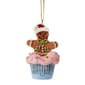Jim Shore Gingerbread Cupcake Christmas Ornament - image 1