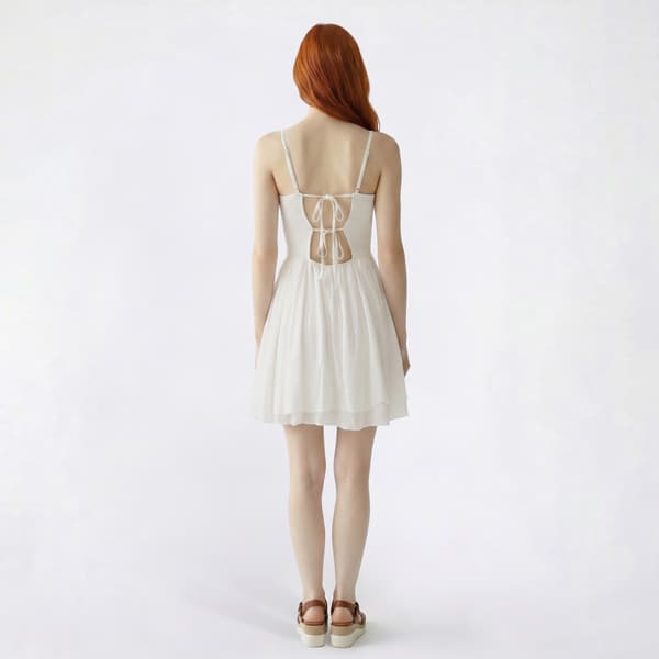 Juniors No Comment V Waist Smock Tier Romper With Shorts