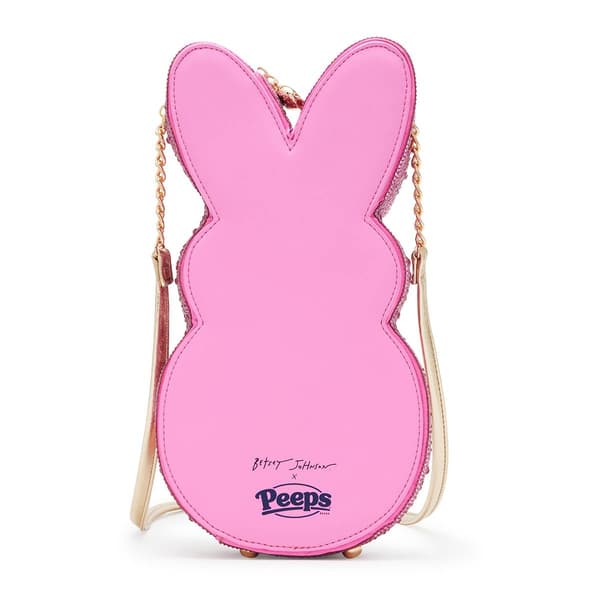 Betsey Johnson Rhinestone Peeps Bunny Crossbody