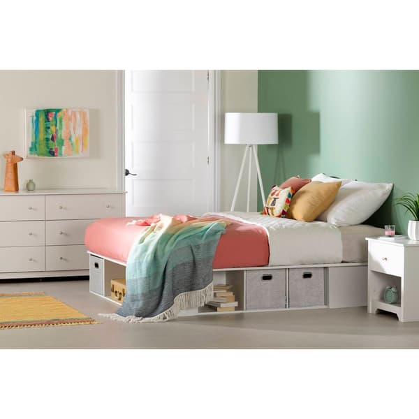 South Shore Flexible Bed with Baskets