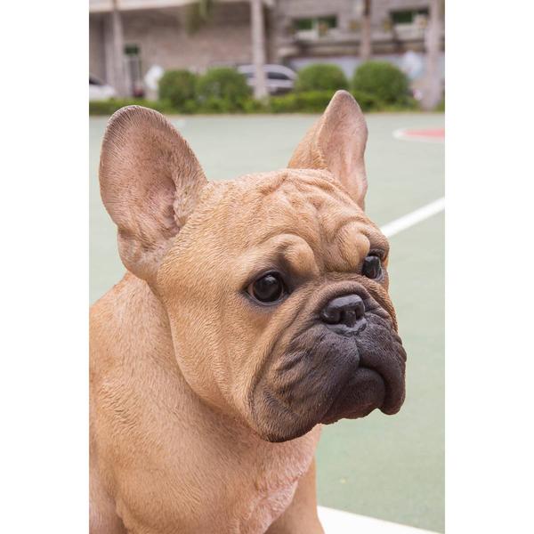 Hi-Line Gift Squatting French Bulldog Garden Statue
