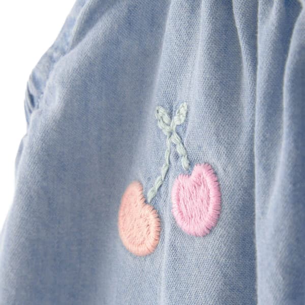 Baby Girl (3-24M) Carter''s® Heart & Cherry Chambray Jumpsuit