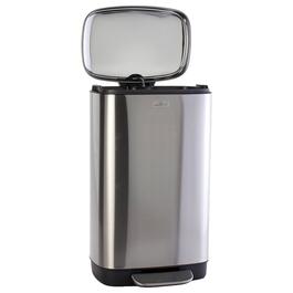 Organize It All 30 Liter Stainless Steel Waste Can