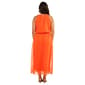 Womens Robbie Bee Sleeveless Floral Chiffon Maxi Dress - image 3