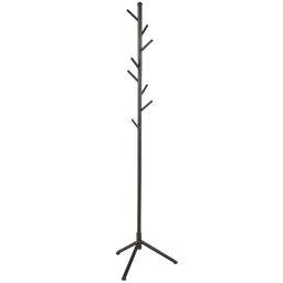 9th & Pike(R) Modern Black Metal Coat Rack