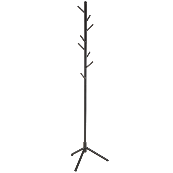 9th & Pike® Modern Black Metal Coat Rack