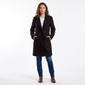 Juniors Love Tree Faux Wool Trench Length 1 Button Coat - image 1