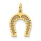Gold Classics&#40;tm&#41; 14kt. Yellow Gold Horseshoe Charm - image 1