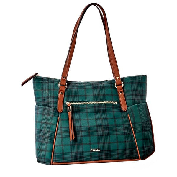 Rosetti Tierney Plaid Tote Boscov s