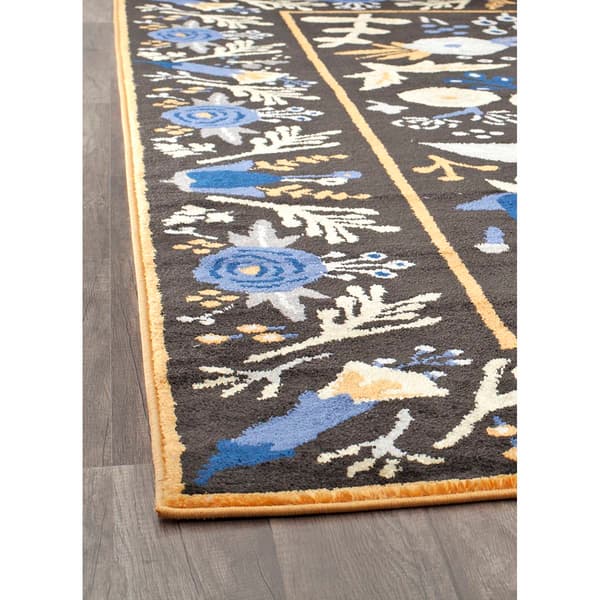 Rugs America&#8482; Valentina Gardenia Floral Transitional Area Rug