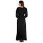 Womens 24/7 Comfort Apparel Long Sleeve Maternity Dress - image 2