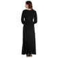 Womens 24/7 Comfort Apparel Long Sleeve Maternity Dress - image 2
