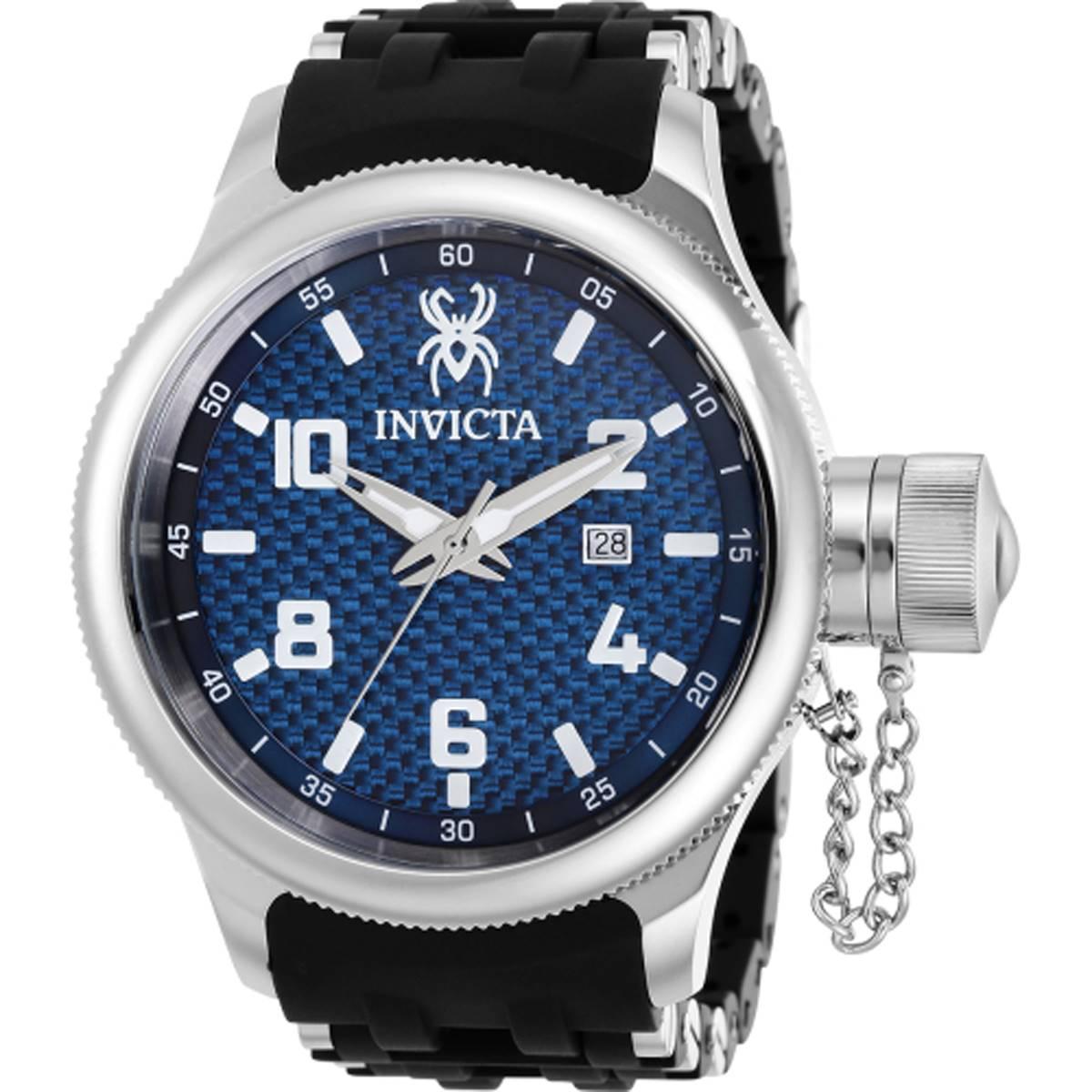 Mens Invicta Pro Diver 51.5mm Blue Dial 515 Quartz Watch -...