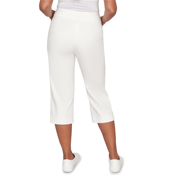 Petites Alfred Dunner Resort Living Smooth Waist Easy Pull- On C