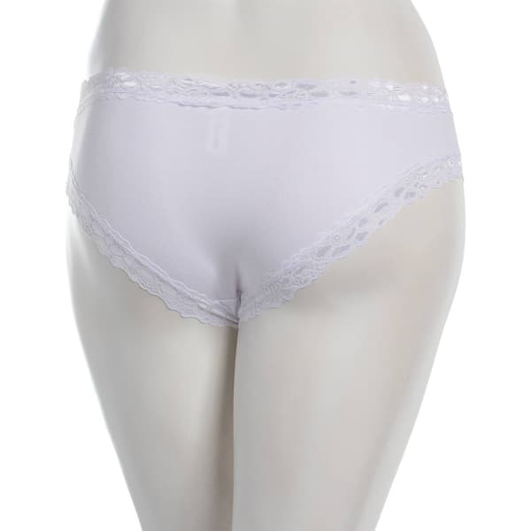 Womens René Rofé® Cover Stories Hipster Panties - 159036-WHT
