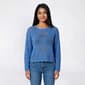 Juniors A. Byer Long Sleeve Open Stitch Boat Neck Sweater - image 1