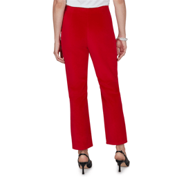 Petite Ruby Rd. Mysterious Romance Solid Pull On Pants