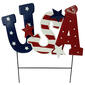 Metal USA Patriotic Stake - image 1