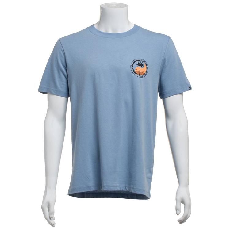 Young Mens Billabong Palm Tree Supply Co Graphic Tee
