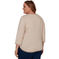 Plus Size Alfred Dunner Classics Scarecrow Family Blouse - image 2