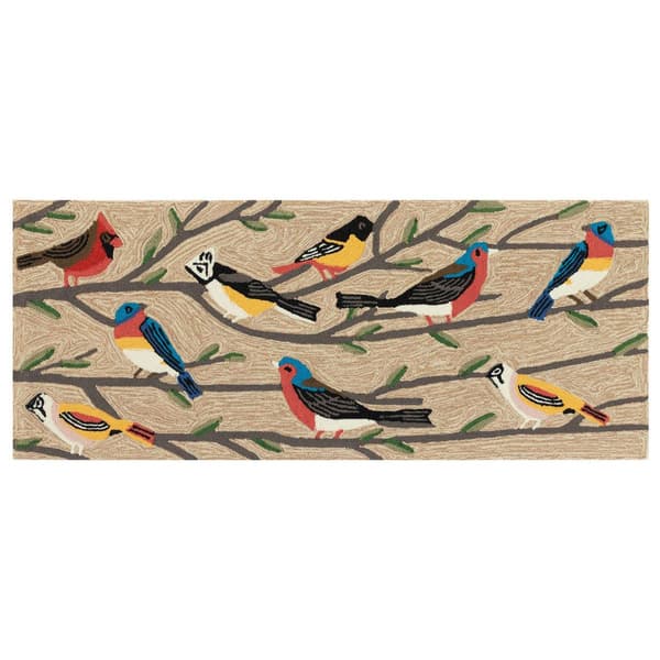 Liora Manne Frontporch Birds Rectangular Runner - image 