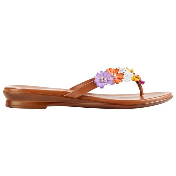 Womens Italian Shoemakers Laddie Flip Flops - Bright Multi