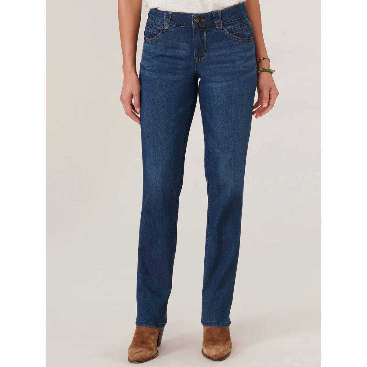 Open Video Modal for Womens Democracy &#8220;Ab&#8221;solution&#174; Straight Leg Jeans