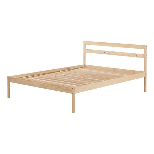 South Shore Sweedi Natural Wood Full Wooden Bed - image 