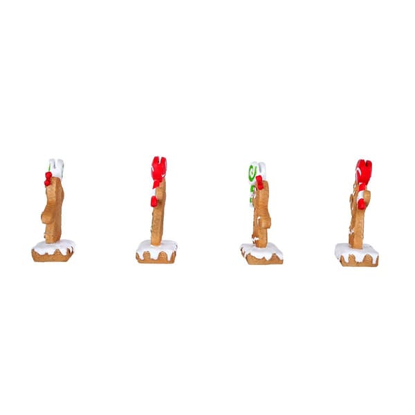 National Tree 3in. Gingerbread Man Name Card Holder
