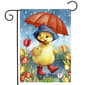Briarwood Lane Rainy Day Duckling Garden Flag - image 1