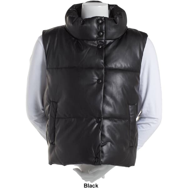 Juniors Love Tree Pleather Faux Leather Vest