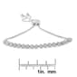 Diamond Classics&#8482; Silver 1/4ctw. Adjustable Bracelet - image 5
