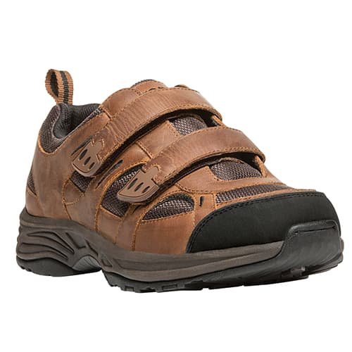 Mens Propèt® Connelly Strap Walking Shoes - Brown