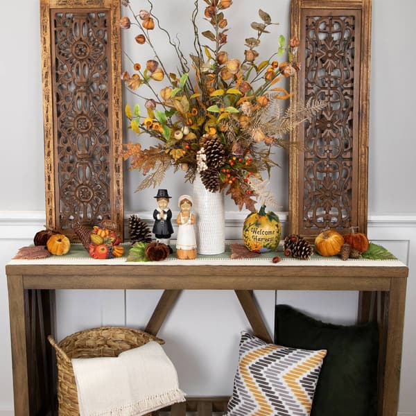 Northlight Seasonal 7in. Welcome Harvest Thanksgiving Figurine