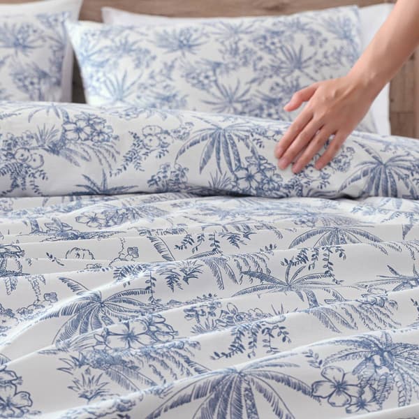 Tommy Bahama Pen And Ink Cotton Duvet Set