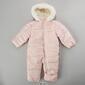 Baby Girl &#40;3-9M&#41; Pink Platinum&#174; Solid Snowsuit - image 3