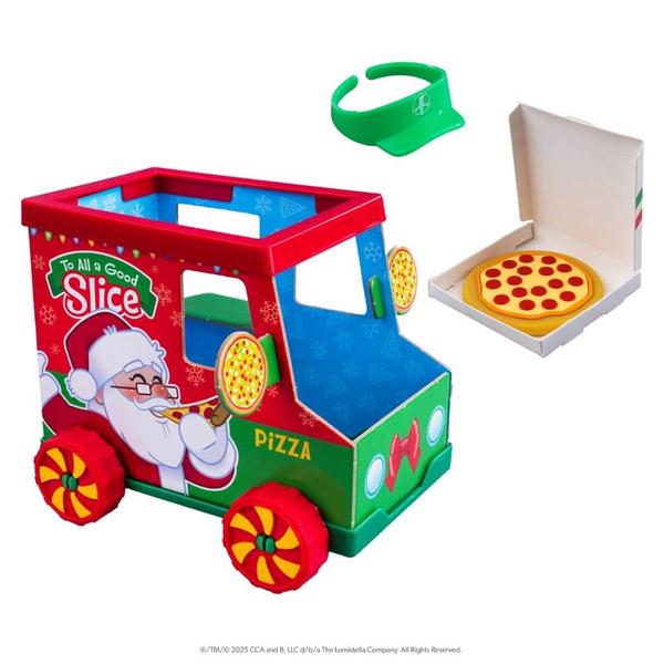 Elf on the Shelf Polar Props Polar Pizza Truck