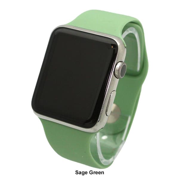 Womens Olivia Pratt&#8482; Solid Silicone Apple Watch Band - 8812