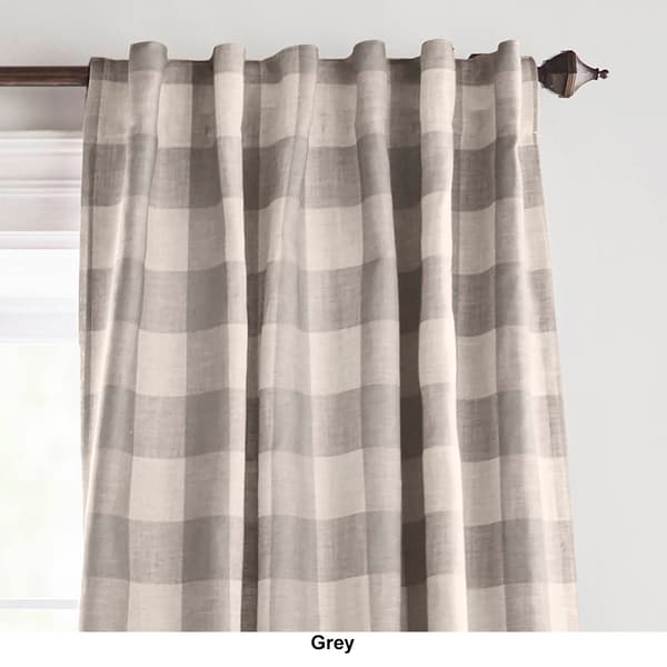 Elrene Grainger Buffalo Check Blackout Window Curtain