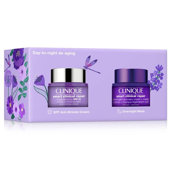 Clinique Day to Night Anti-Aging Skincare Gift Set - $157 Value