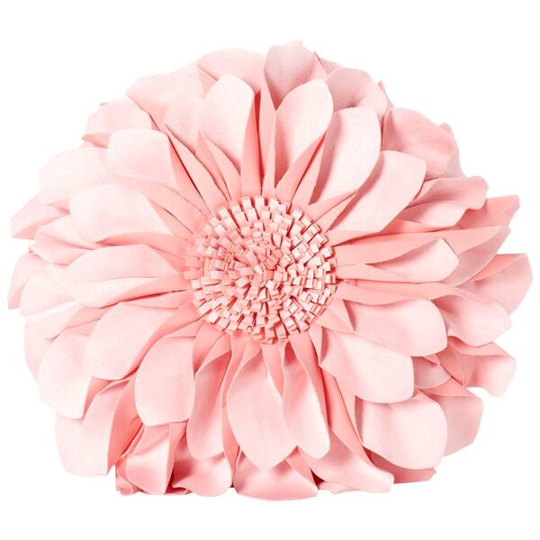 Mina Victory by Nourison Velvet Flower Round Pillow - image 