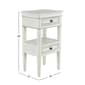 9th & Pike&#174; White Pine Traditional Accent Table - image 6