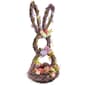 Northlight Seasonal Floral Grapevine Bunny Shaped Easter Basket - image 4
