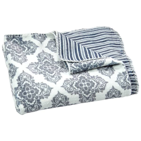 Ashley Cooper&#40;tm&#41; Medallion Reversible Plush Throw - image 